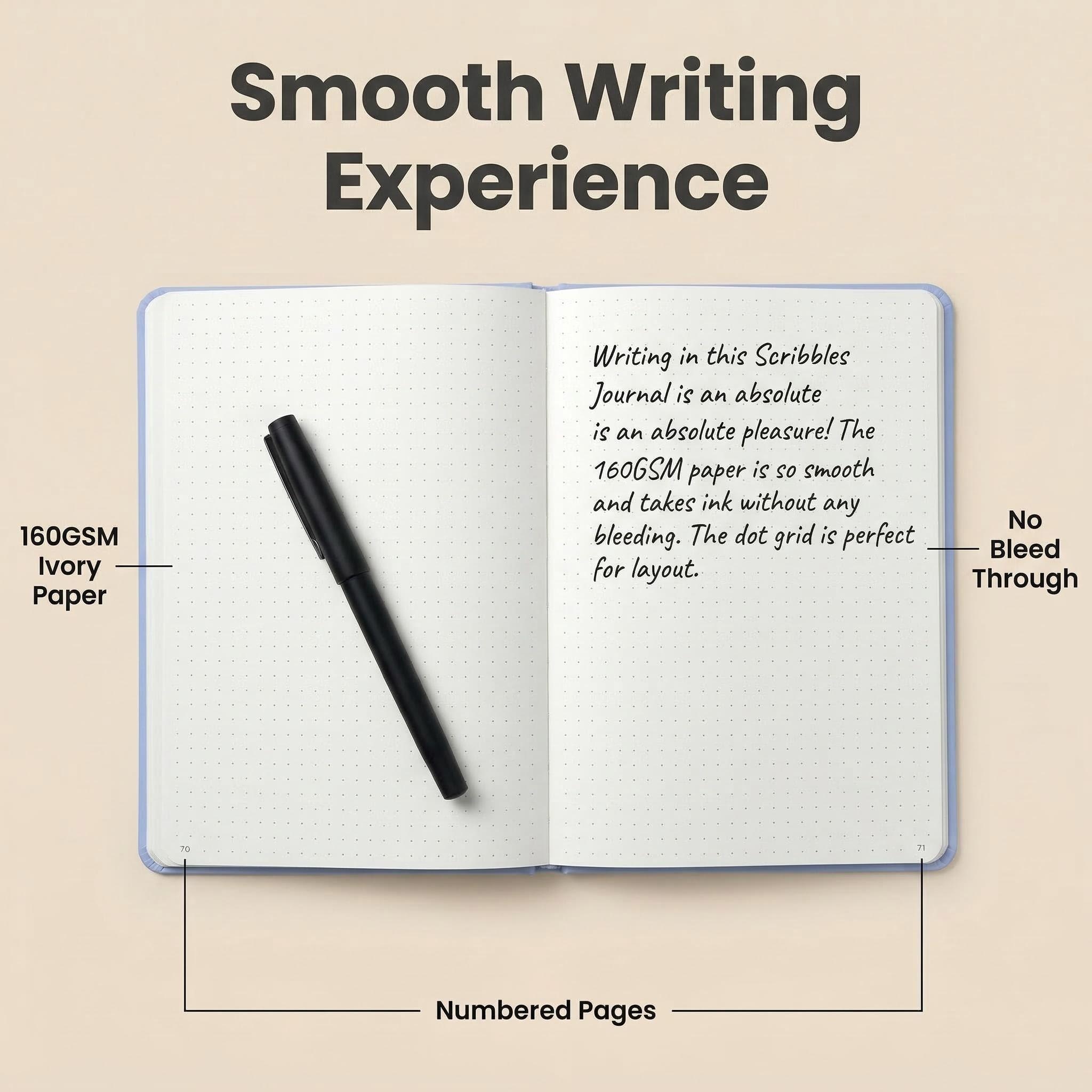 دفتر ملاحظات A5 بنقاط شبكية، غ - مراجعة Notebook Dotted A5 وسعره