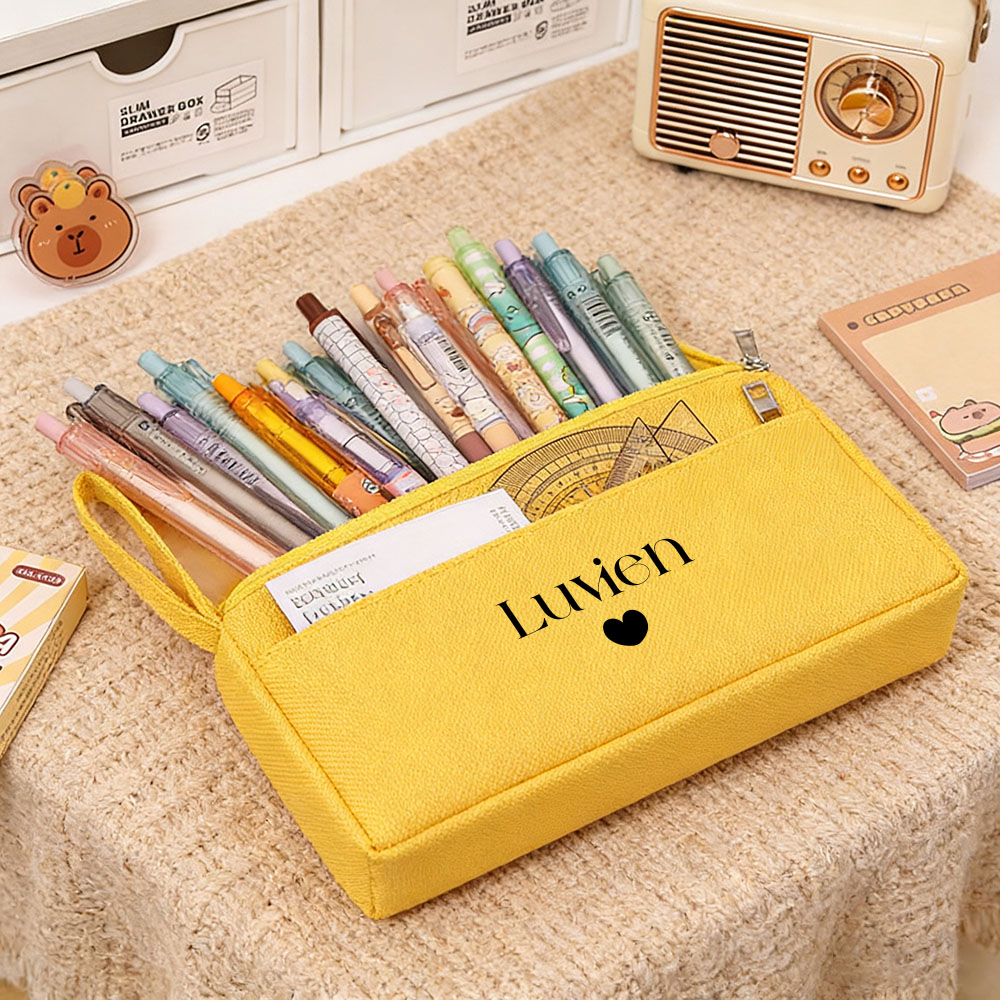 حقيبة أقلام شخصية مزدوجة الطبق - مراجعة Is Stationery Office Supply وسعره