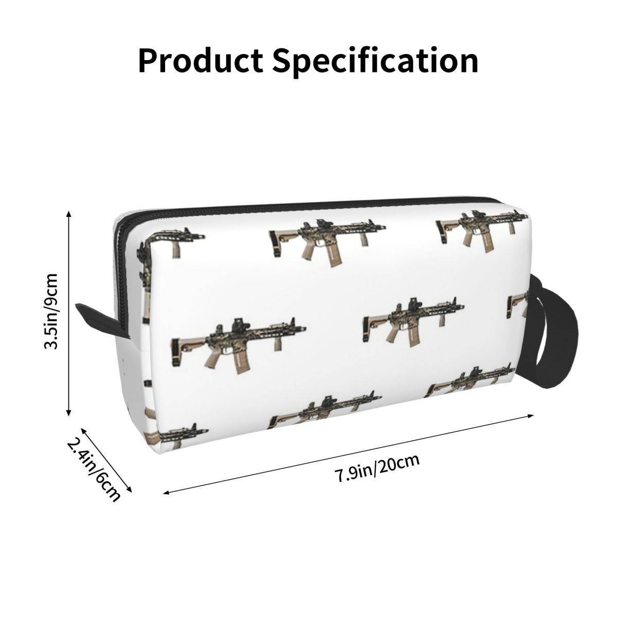 AR-15 حقيبة أقلام رصاص بيضاء ب - مراجعة Tan Stationery & Office Supply وسعره