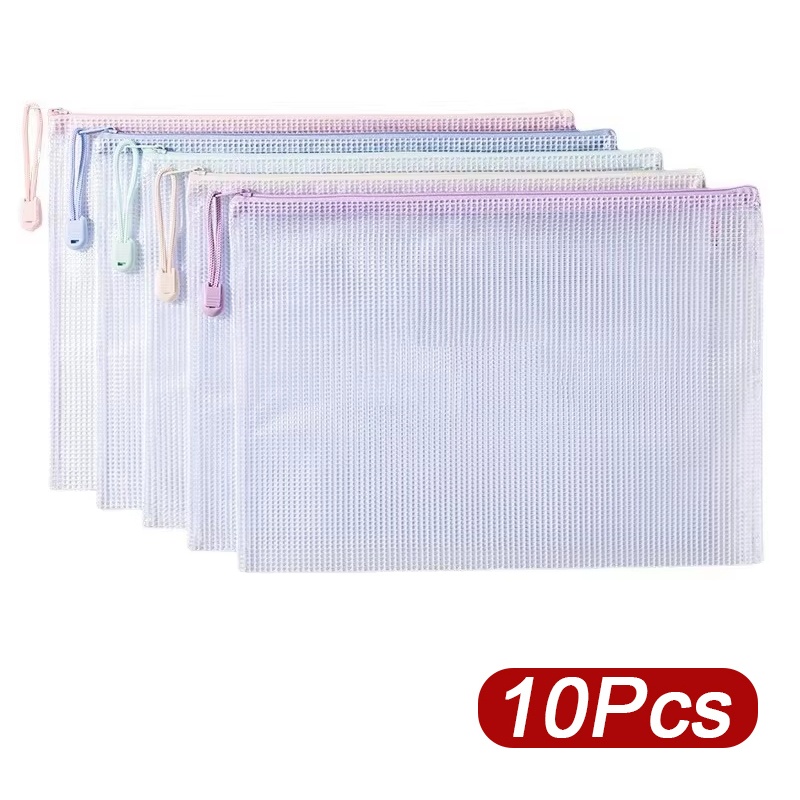 5-30 قطعة حقيبة شبكية بسحاب A4 - مراجعة Is Stationery Office Supply وسعره