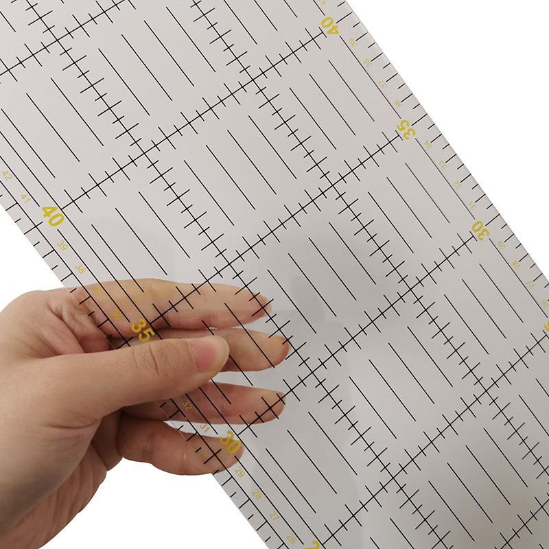 1 قطعة 60x15x0.3 سنتيمتر الاكر - مراجعة Ruler Set Transparent وسعره