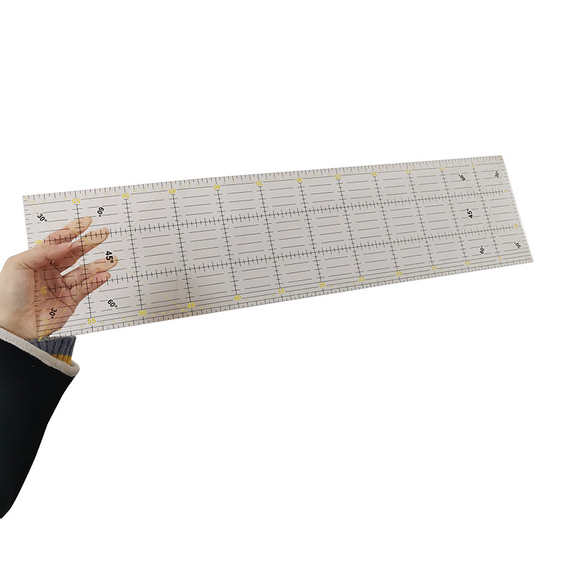 1 قطعة 60x15x0.3 سنتيمتر الاكر - مراجعة Ruler Set Transparent وسعره