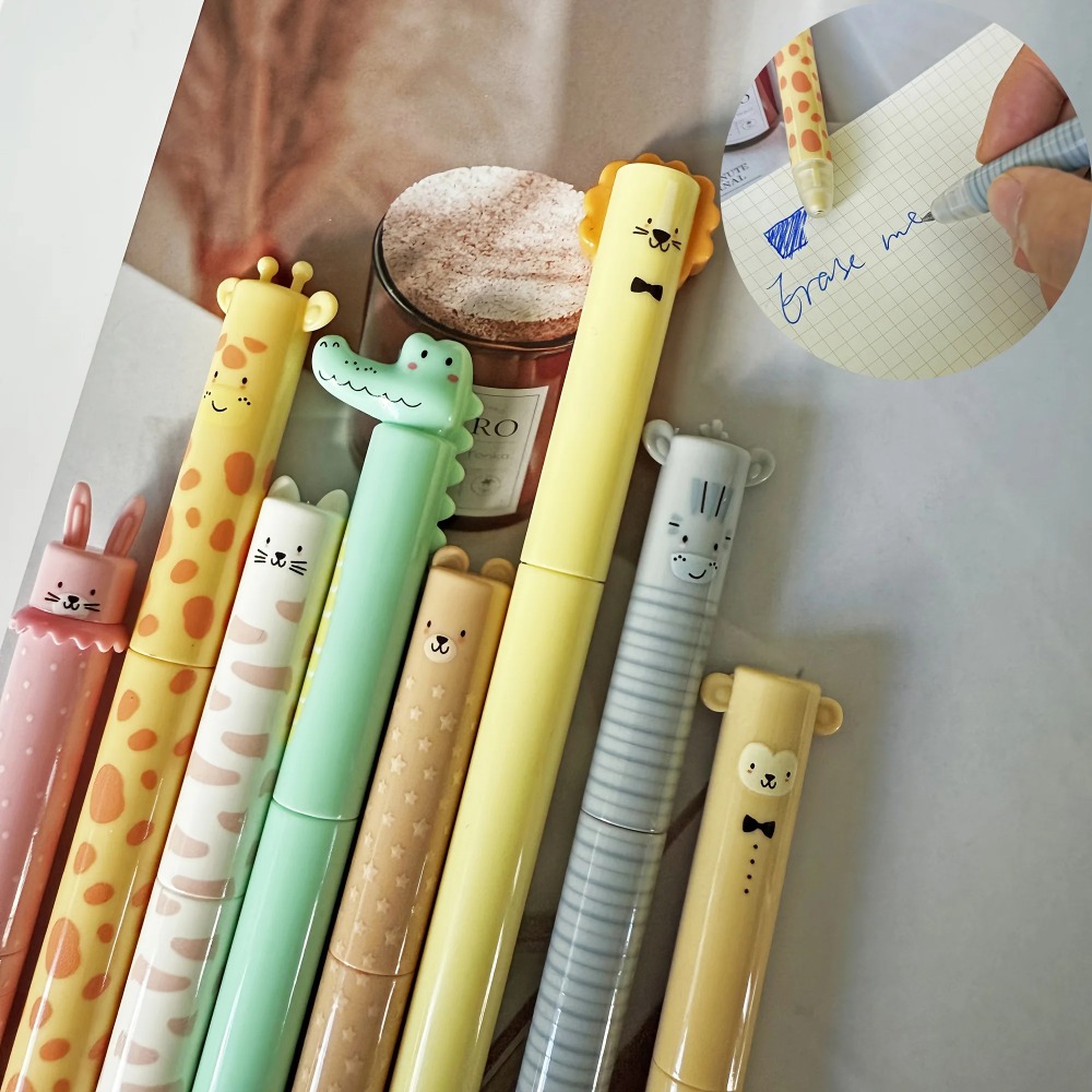 8 قطع أقلام ضغط على شكل حيوانا - مراجعة Lion Stationery & Office Supply(Kunshan)Co.Ltd وسعره