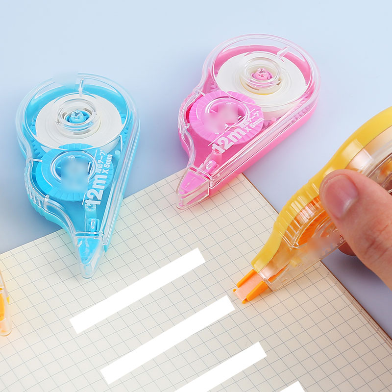 3 حزم ، شريط تصحيح اللون ، سهل - مراجعة Correction Tape Roller وسعره