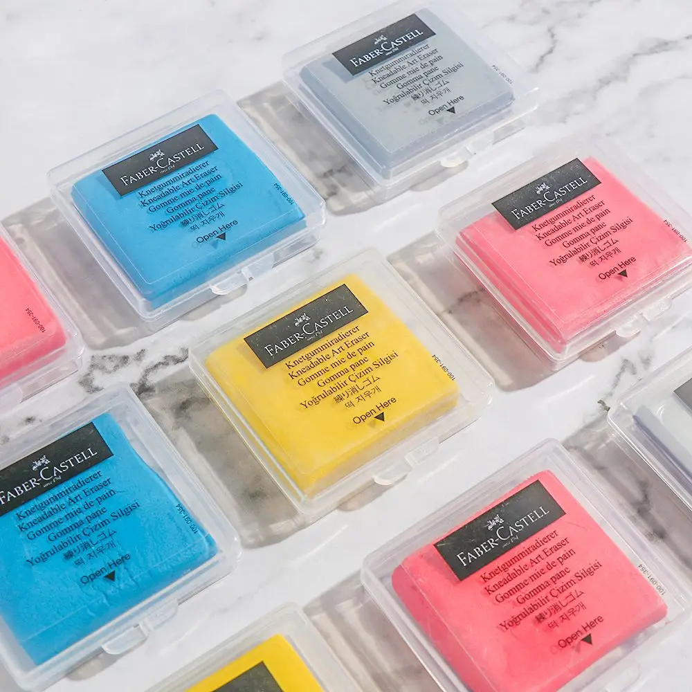 هدية ممحاة مطاطية مرنة ملونة ن - مراجعة Rubber Eraser Kneaded وسعره