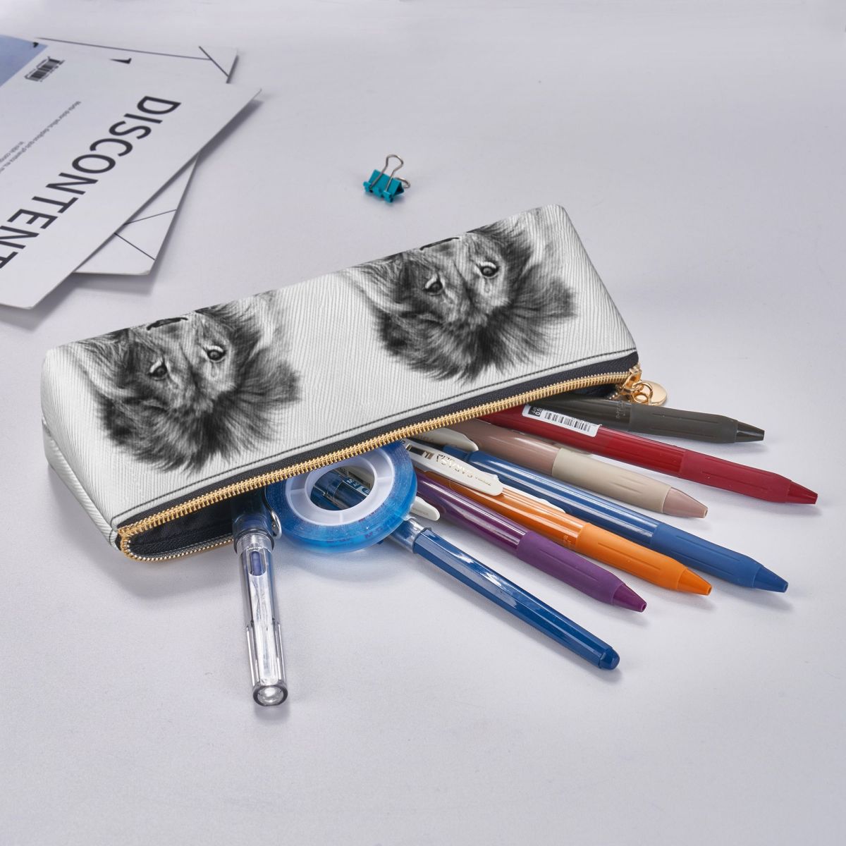 حافظة أقلام على شكل أسد للأطفا - مراجعة Lion Stationery & Office Supply(Kunshan)Co.Ltd وسعره