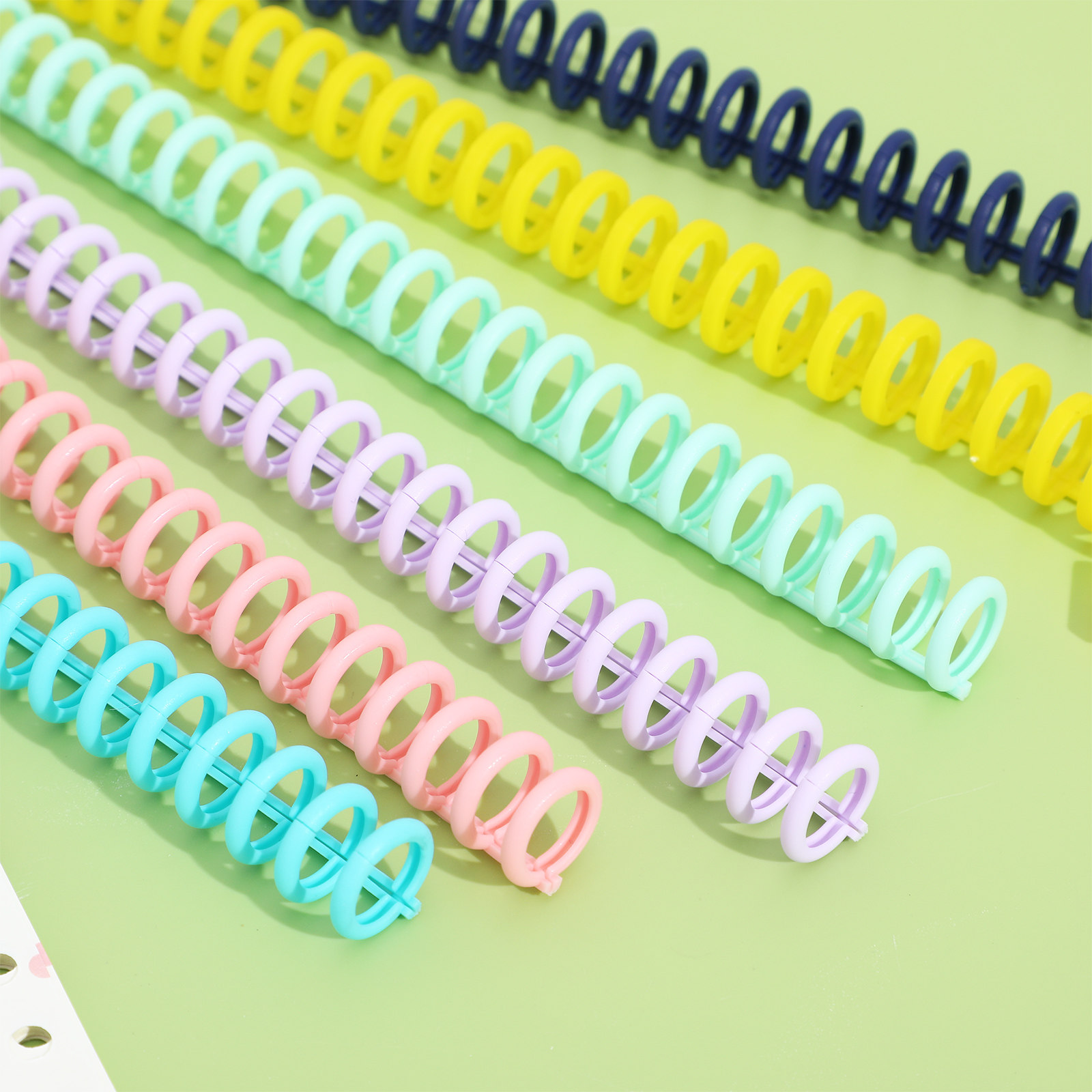 12 قطعة من حلقات الربط البلاست - مراجعة Binding Comb Plastic وسعره