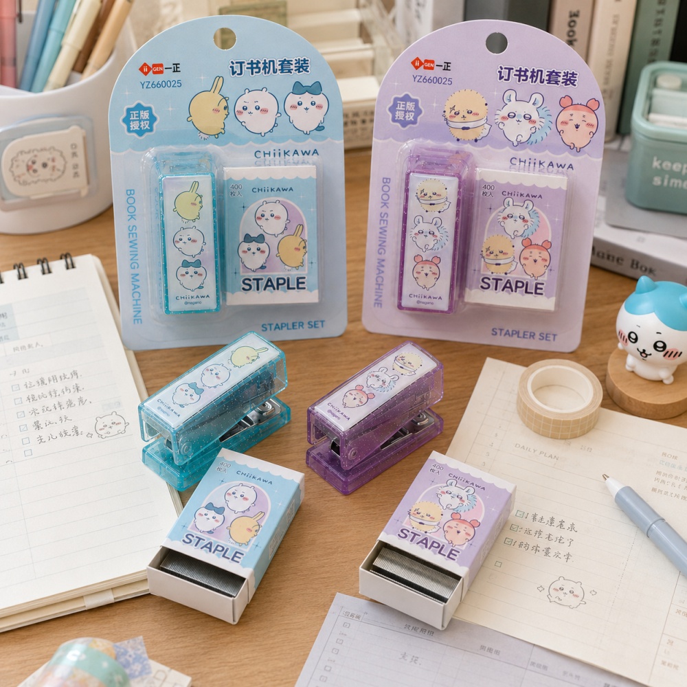 مجموعة دباسة تشييكاوا الأصلية  - مراجعة Office Supply Office Stationery Items وسعره