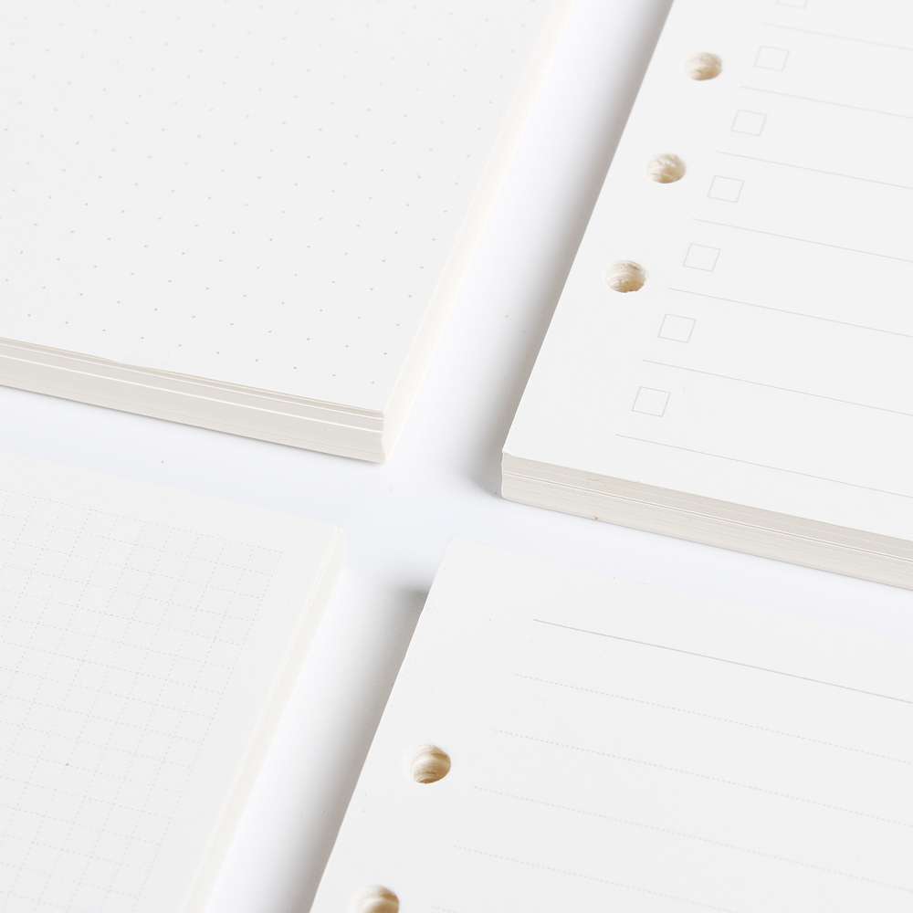 الكلاسيكية 6 ثقوب الموثق دفتر  - مراجعة Notebook Dotted A5 وسعره