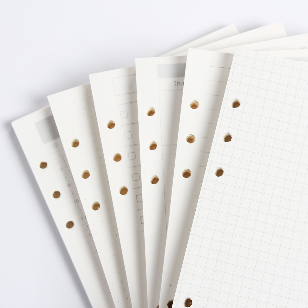 الكلاسيكية 6 ثقوب الموثق دفتر  - مراجعة Notebook Dotted A5 وسعره