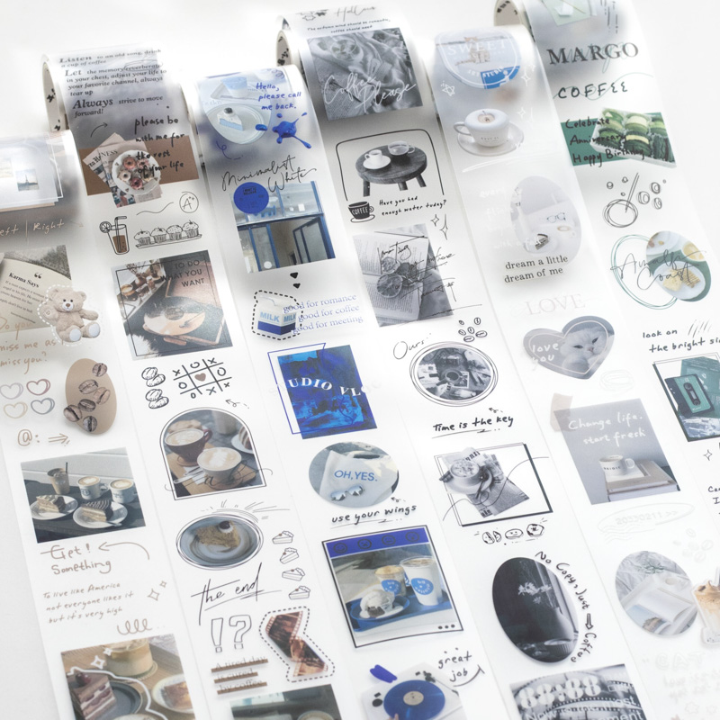 ملصقات مزخرفة للقهوة ، ملصقات  - مراجعة Label Printer Tape وسعره