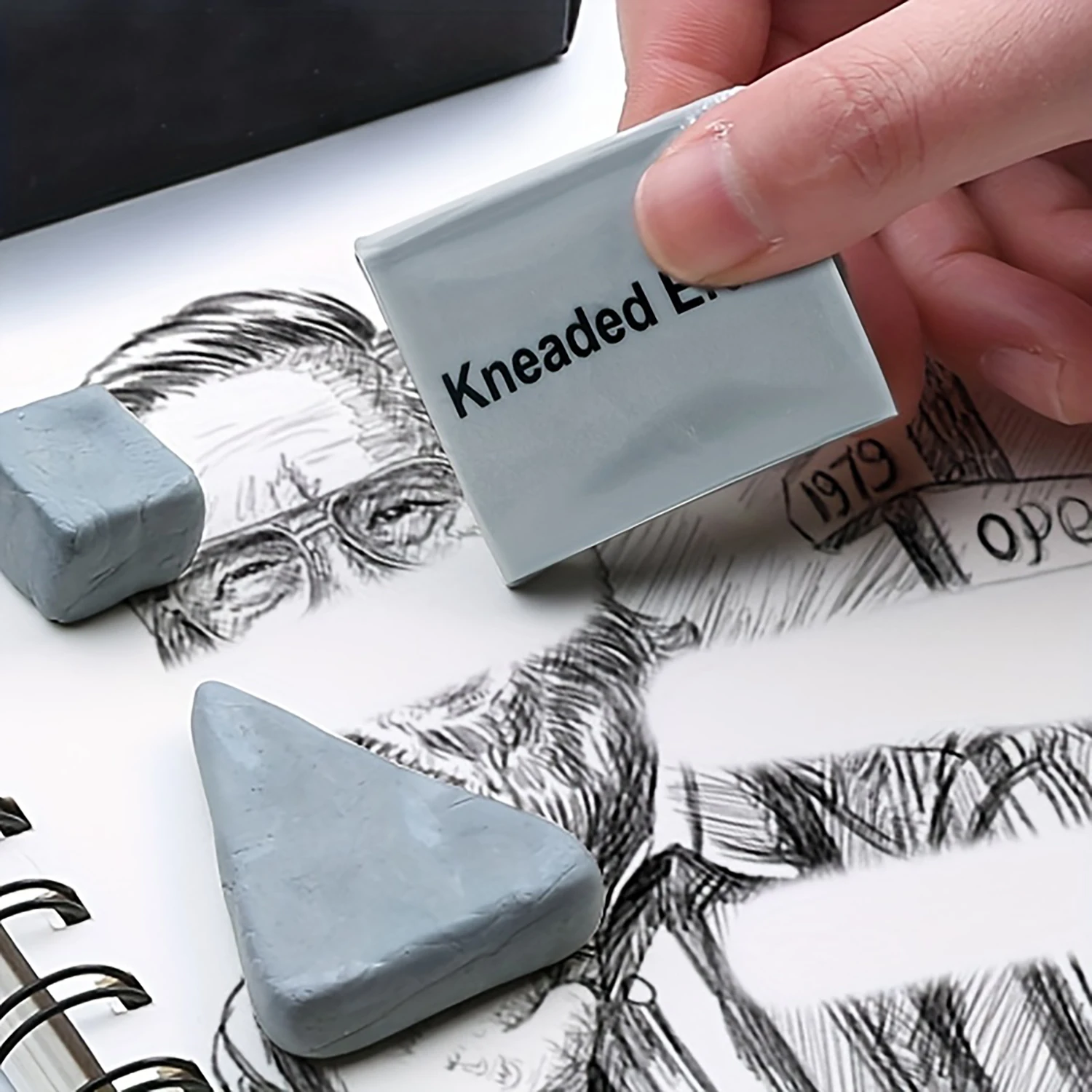 ممحاة مطاطية قابلة للعجن - 3/6 - مراجعة Rubber Eraser Kneaded وسعره