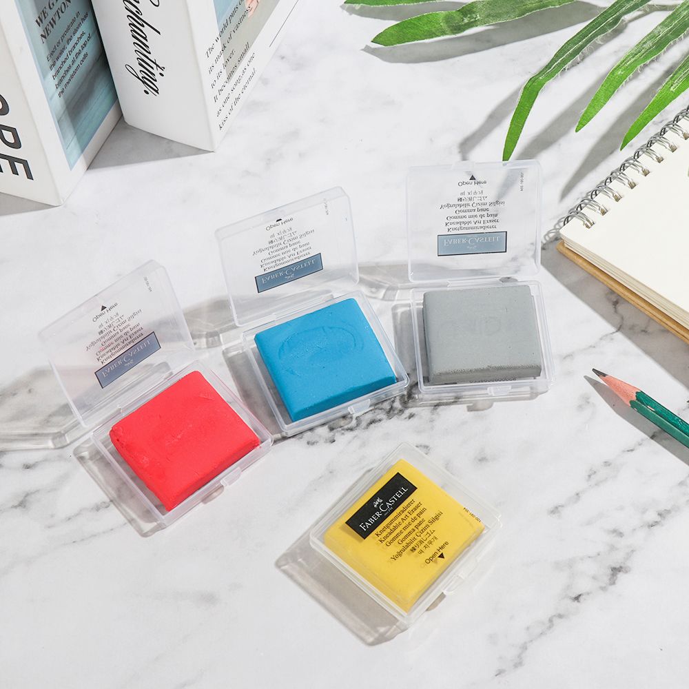 ممحاة مطاطية مرنة ملونة قابلة  - مراجعة Rubber Eraser Kneaded وسعره