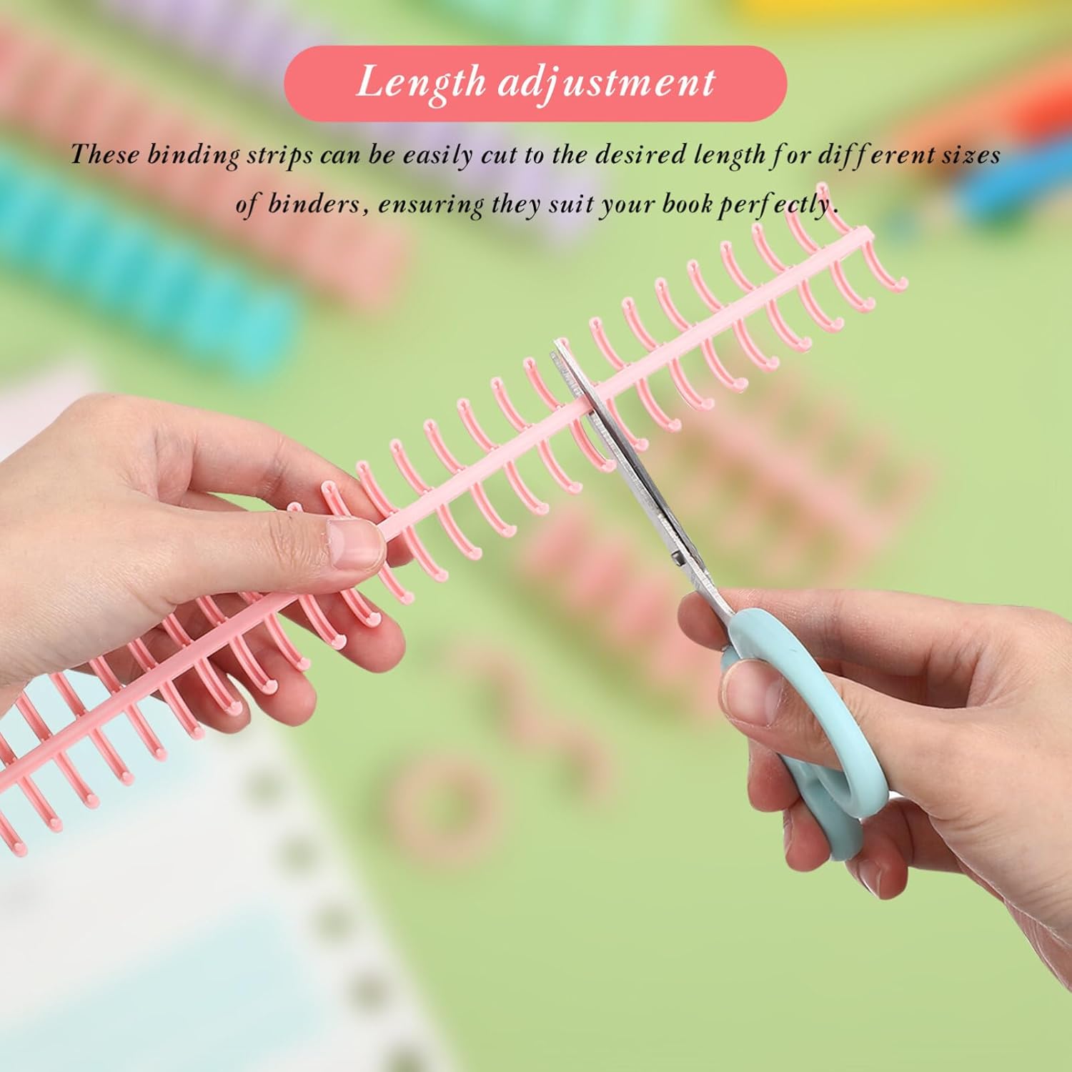 5/10 قطع أمشاط تجليد مشط تجليد - مراجعة Binding Comb Plastic وسعره