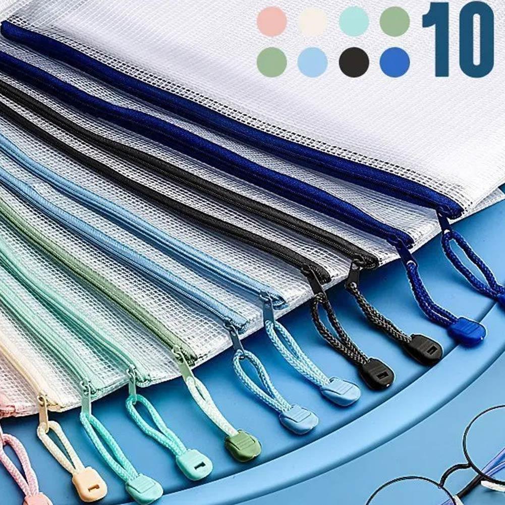10 قطع من حقائب تخزين القرطاسي - مراجعة Is Stationery Office Supply وسعره